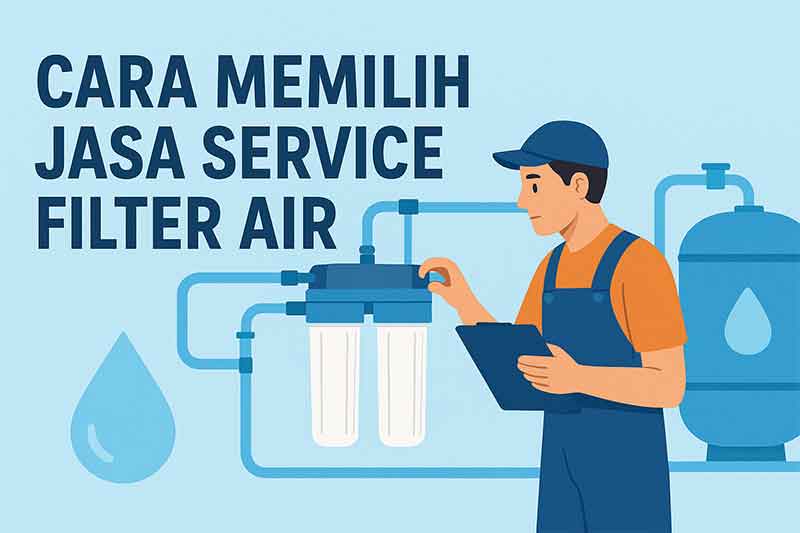 Cara Memilih Jasa Service Filter Air yang Tepat untuk Kebutuhan Anda